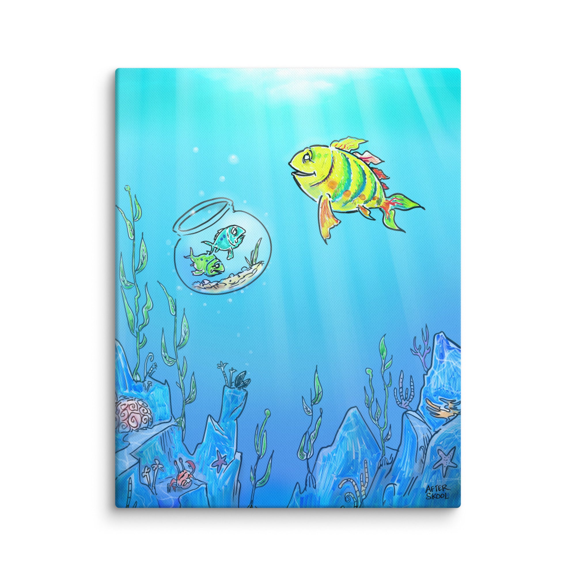 This is Water Canvas Print