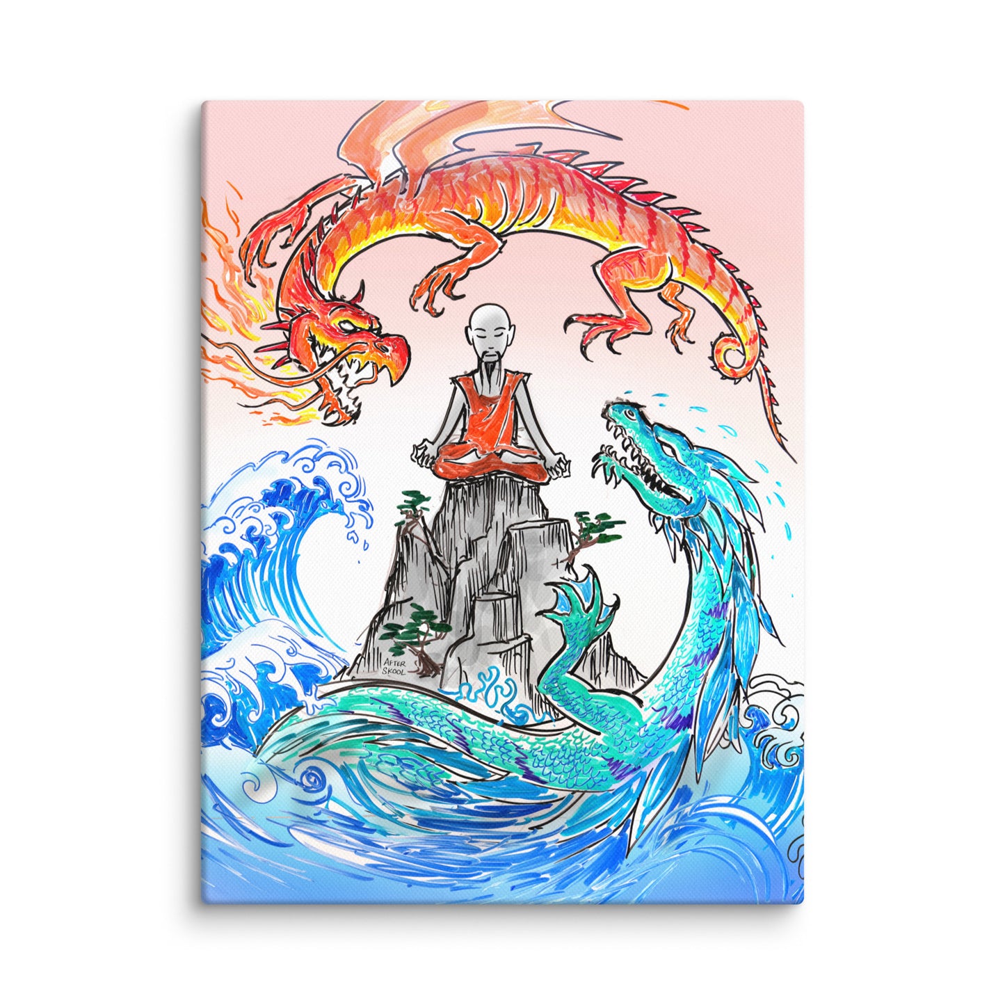 Calm in the Storm Canvas Print