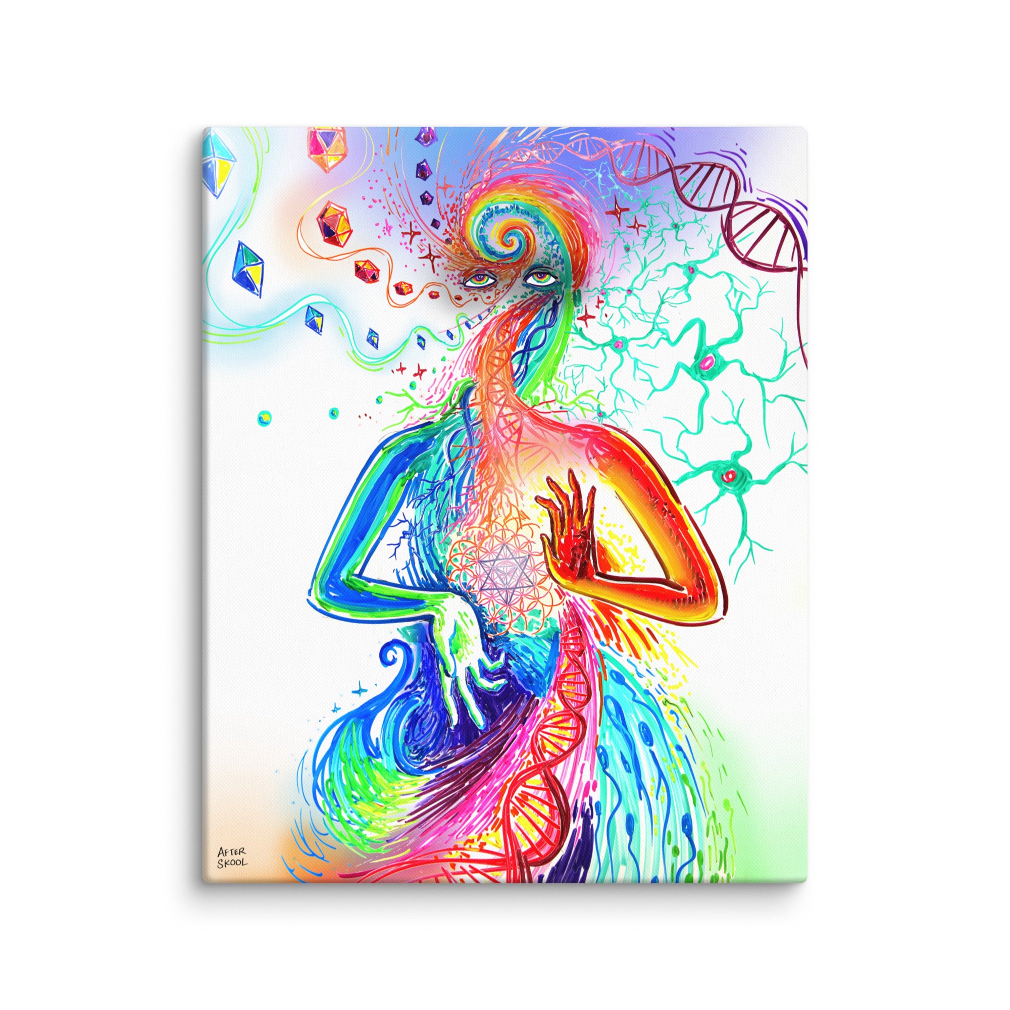 Union of Opposites Canvas Print