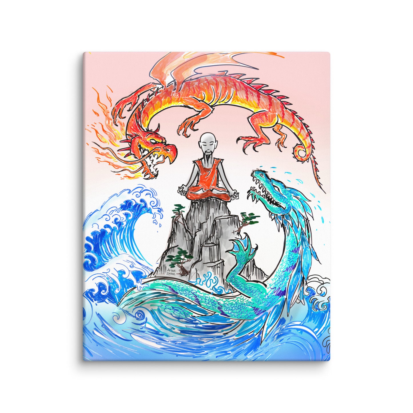 Calm in the Storm Canvas Print