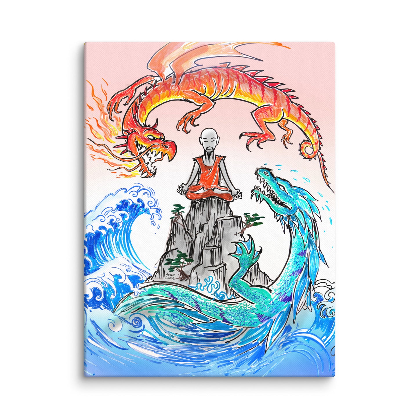 Calm in the Storm Canvas Print