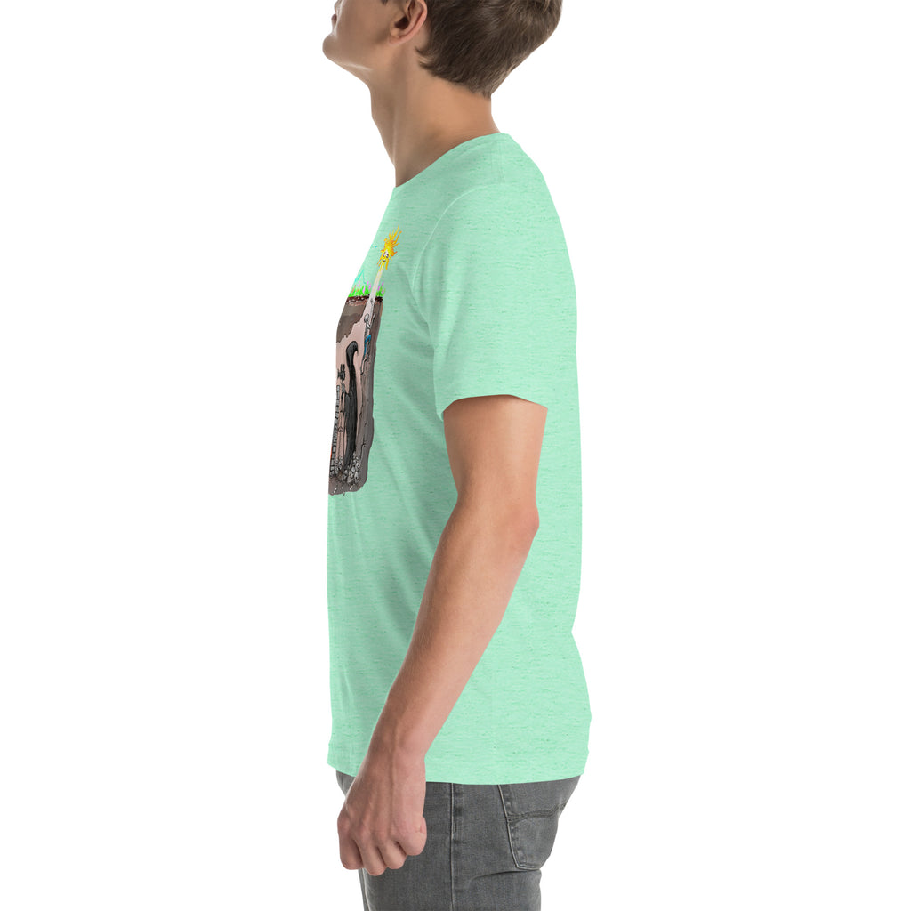 Plato's Cave Unisex t-shirt