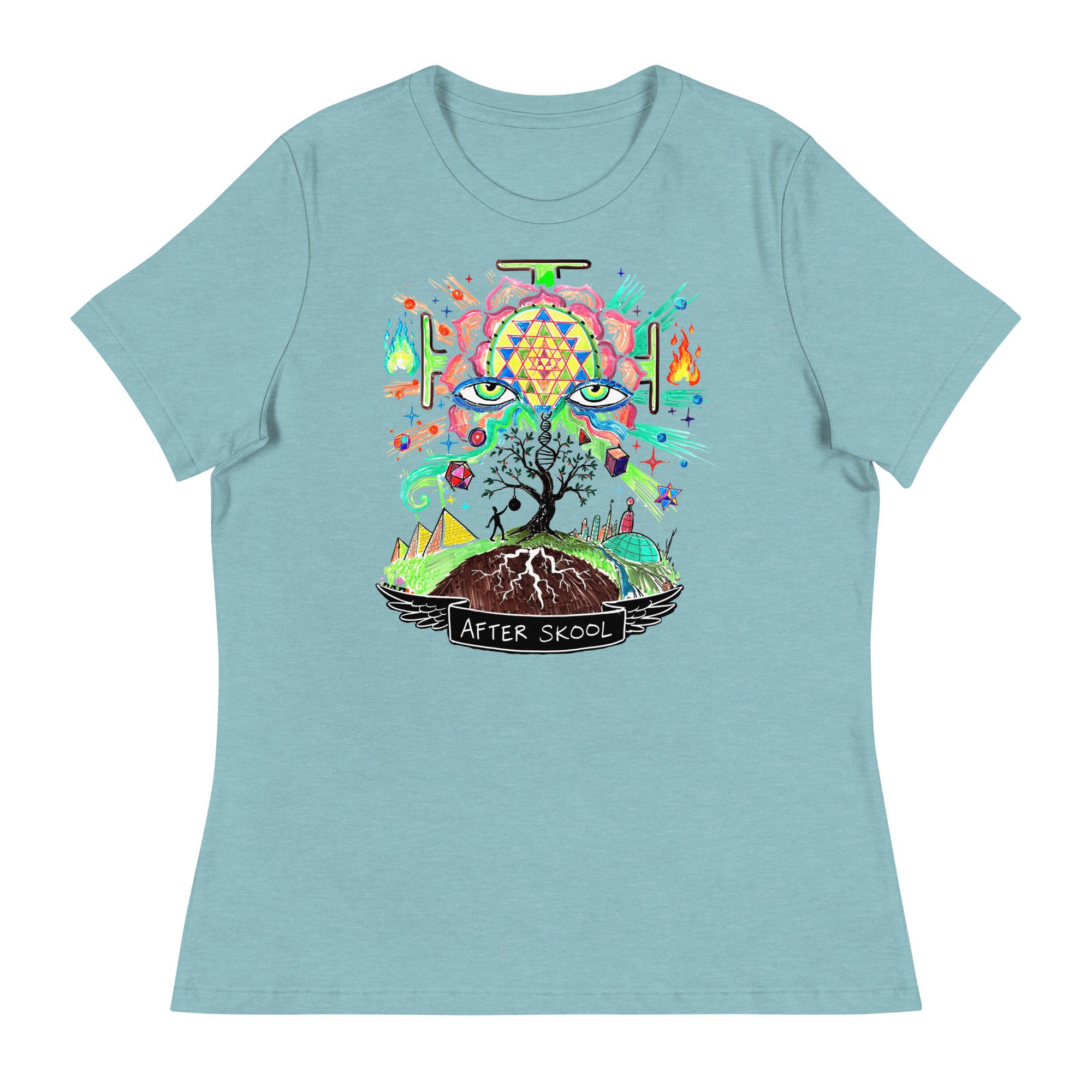Welcome to the Present - Women's Relaxed T-Shirt