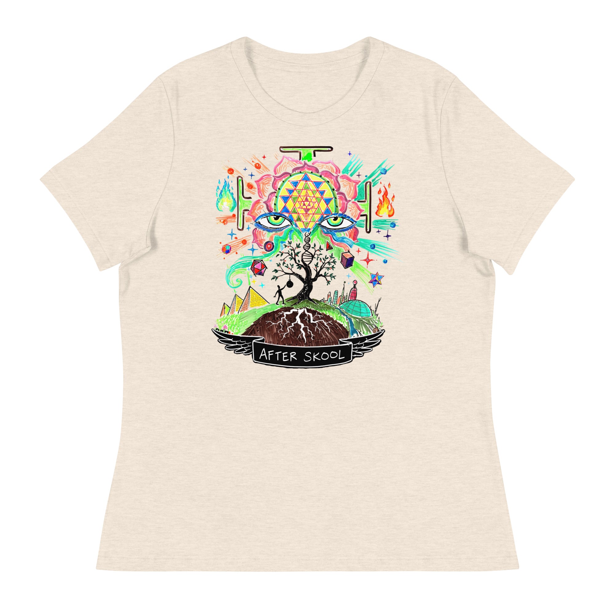 Welcome to the Present - Women's Relaxed T-Shirt
